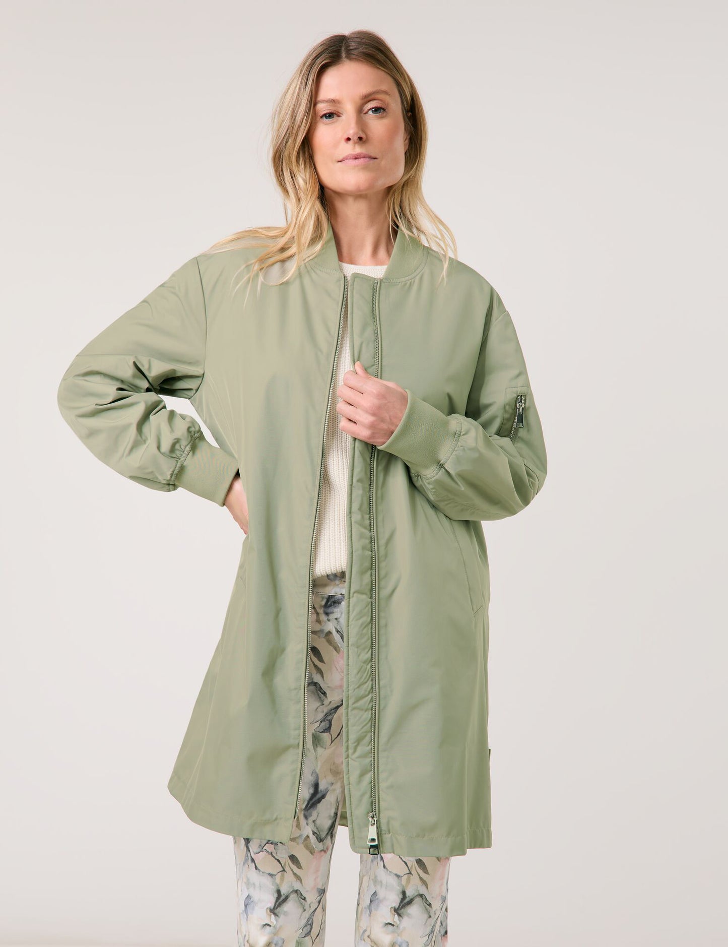 Langer Blouson