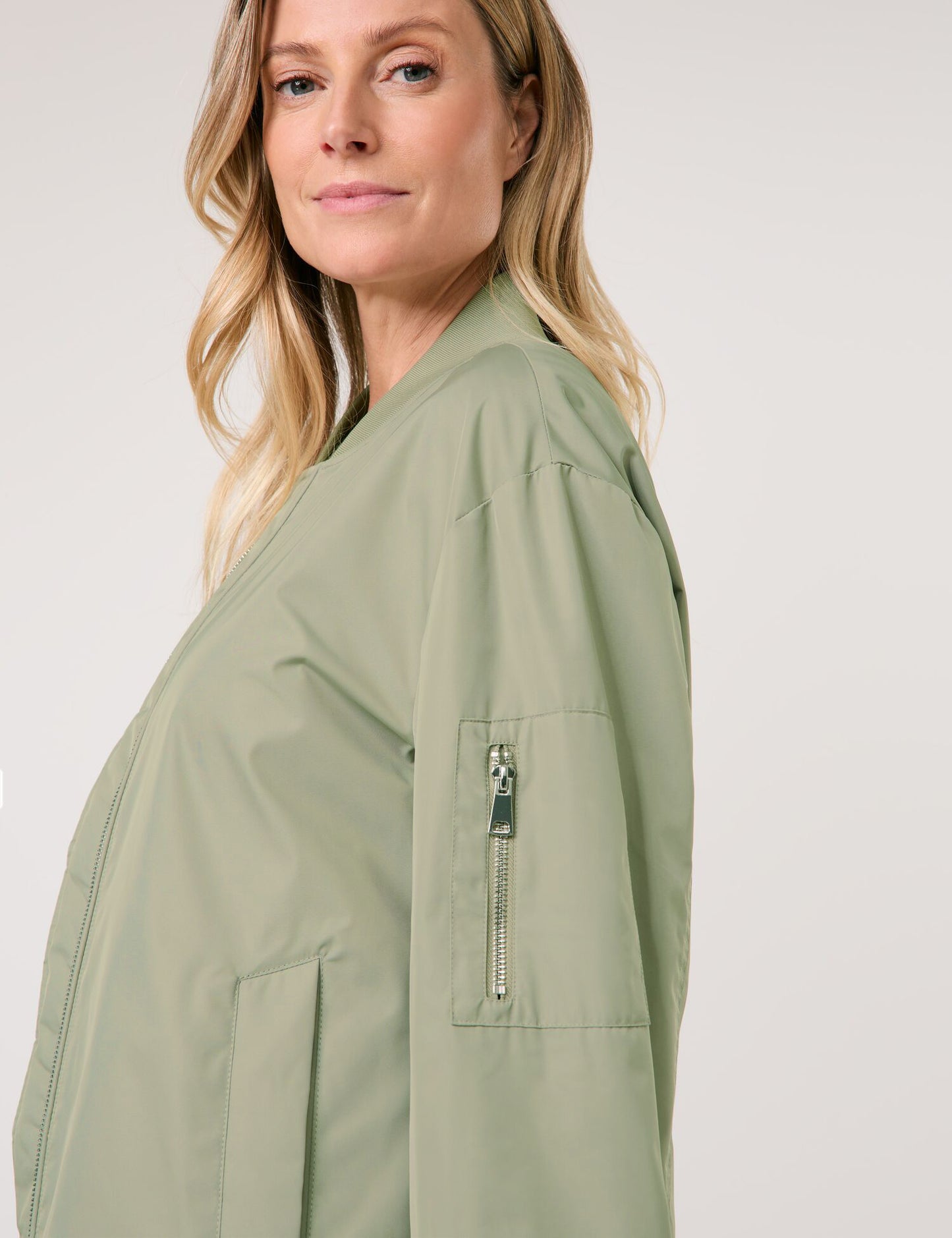 Langer Blouson