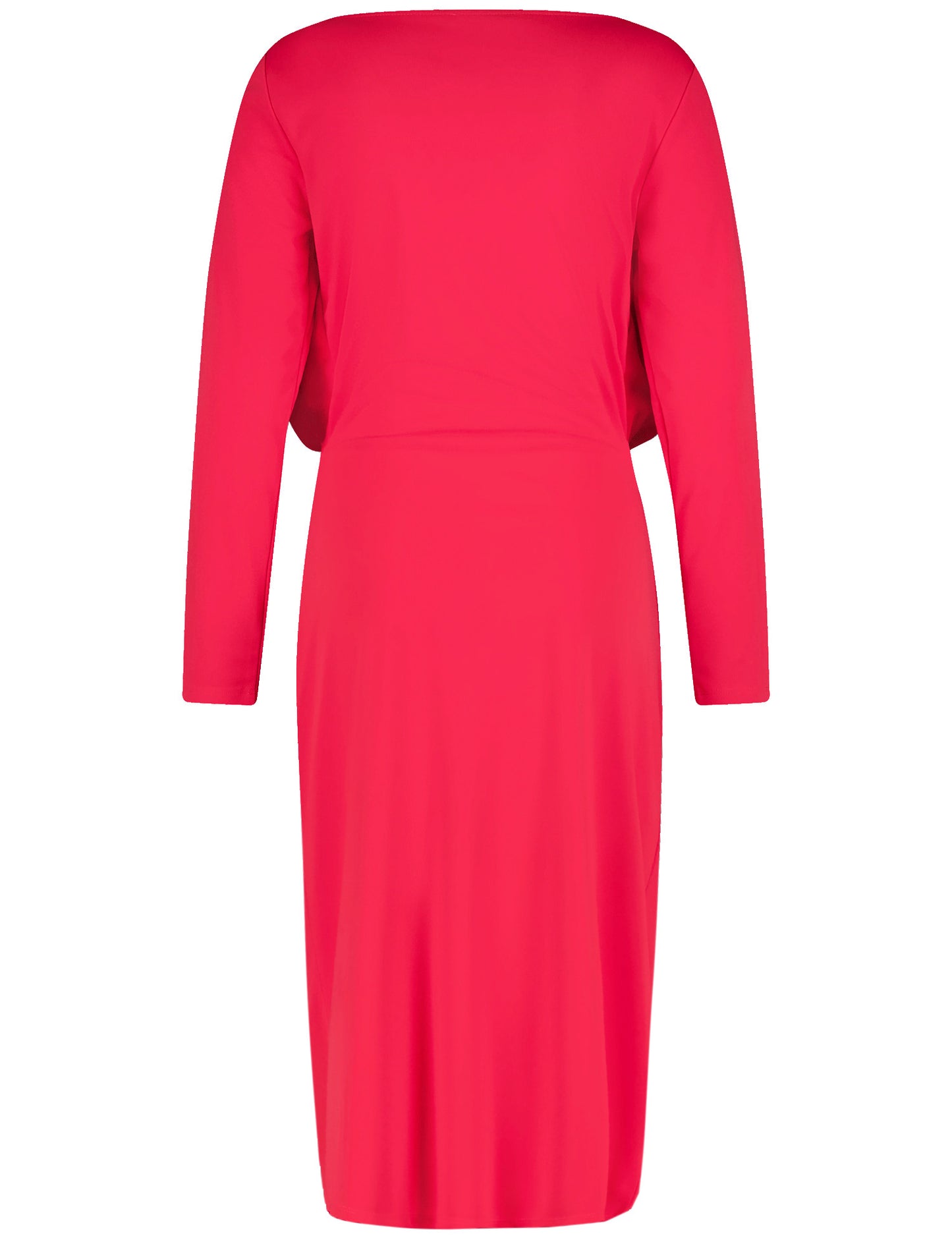 Feminines Kleid mit Wasserfallausschnitt