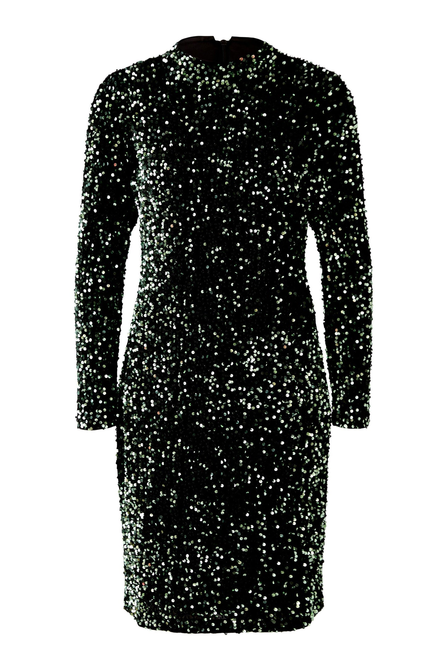 Kleid aus Samt mit Pailletten