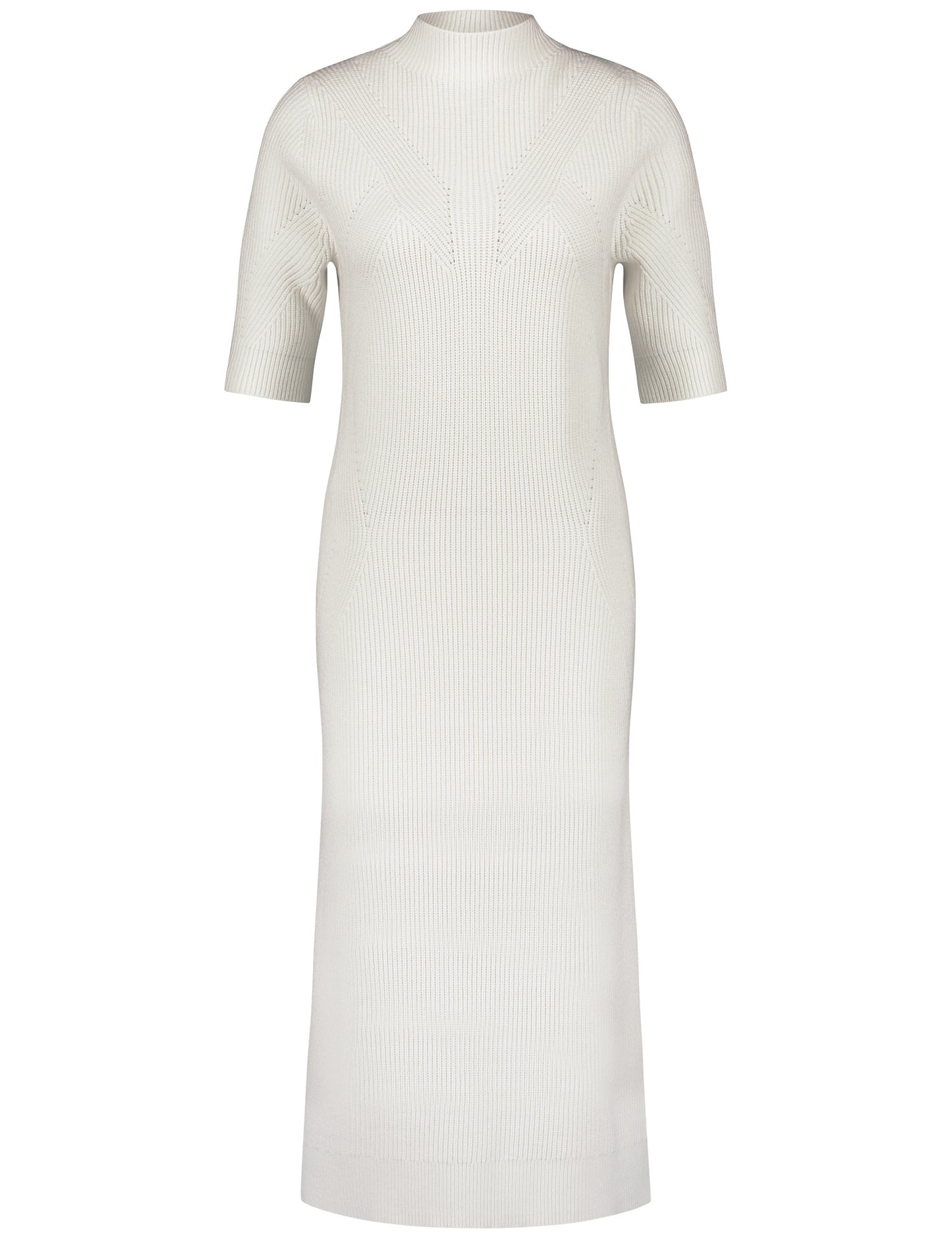 Bequemes Strickkleid mit Turtleneck