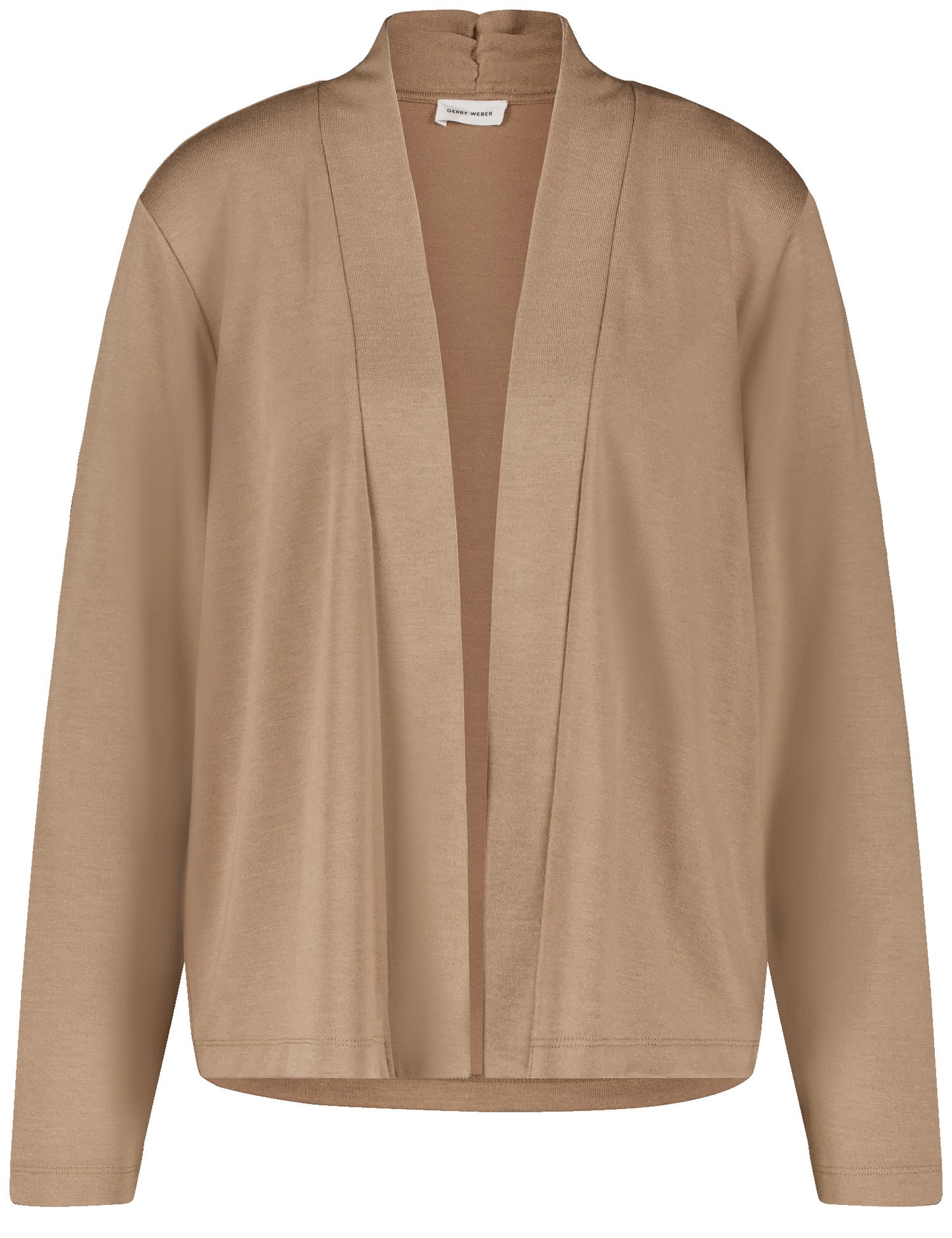 Offener Cardigan mit Goldschimmer