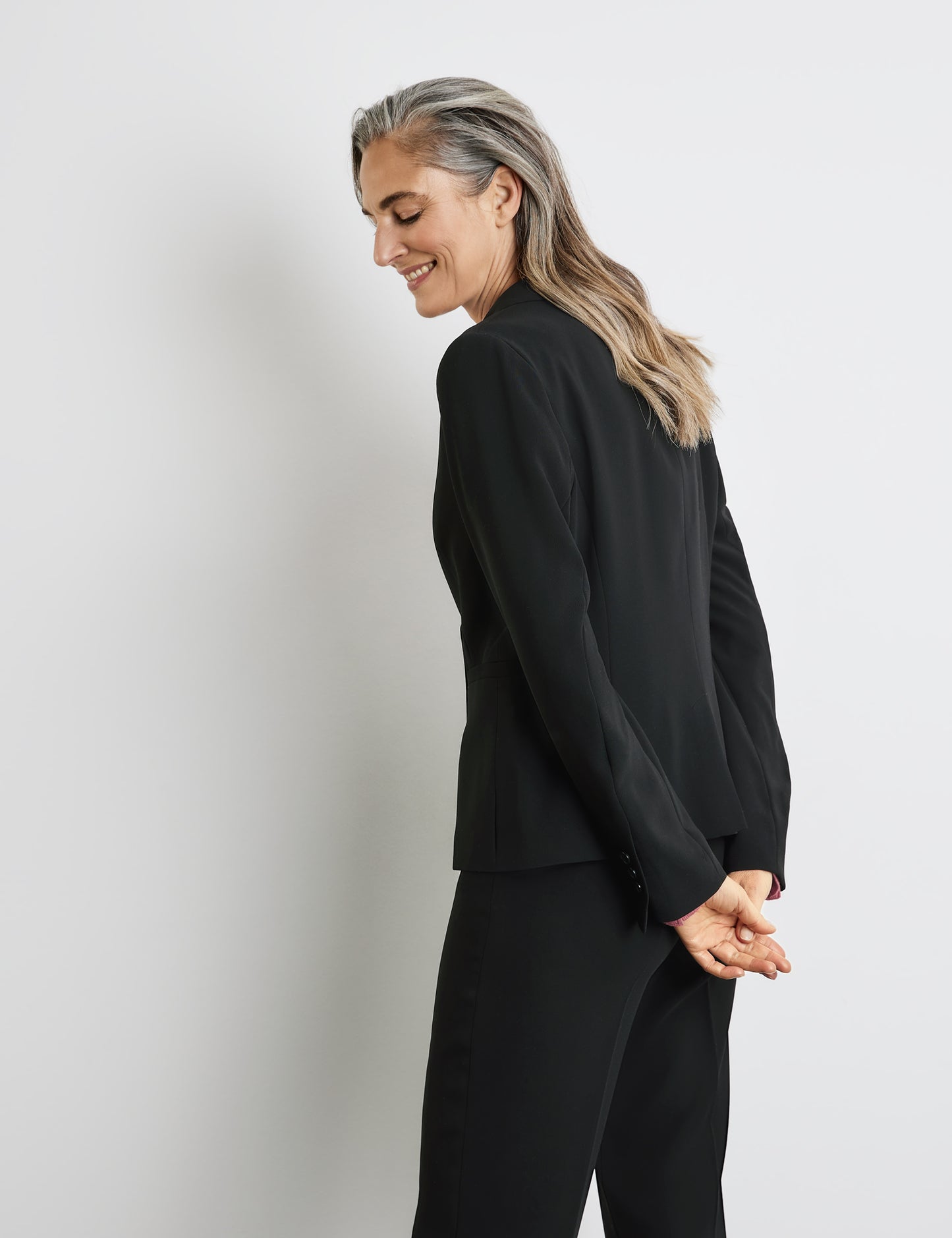 Klassischer Blazer mit Reverskragen