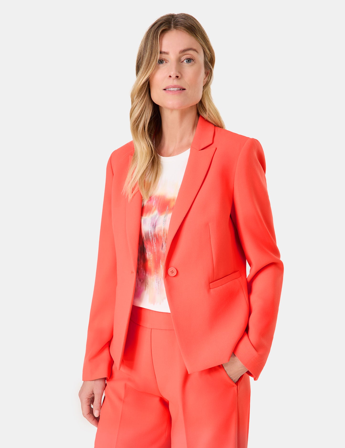 Taillierter Blazer mit Stretchkomfort