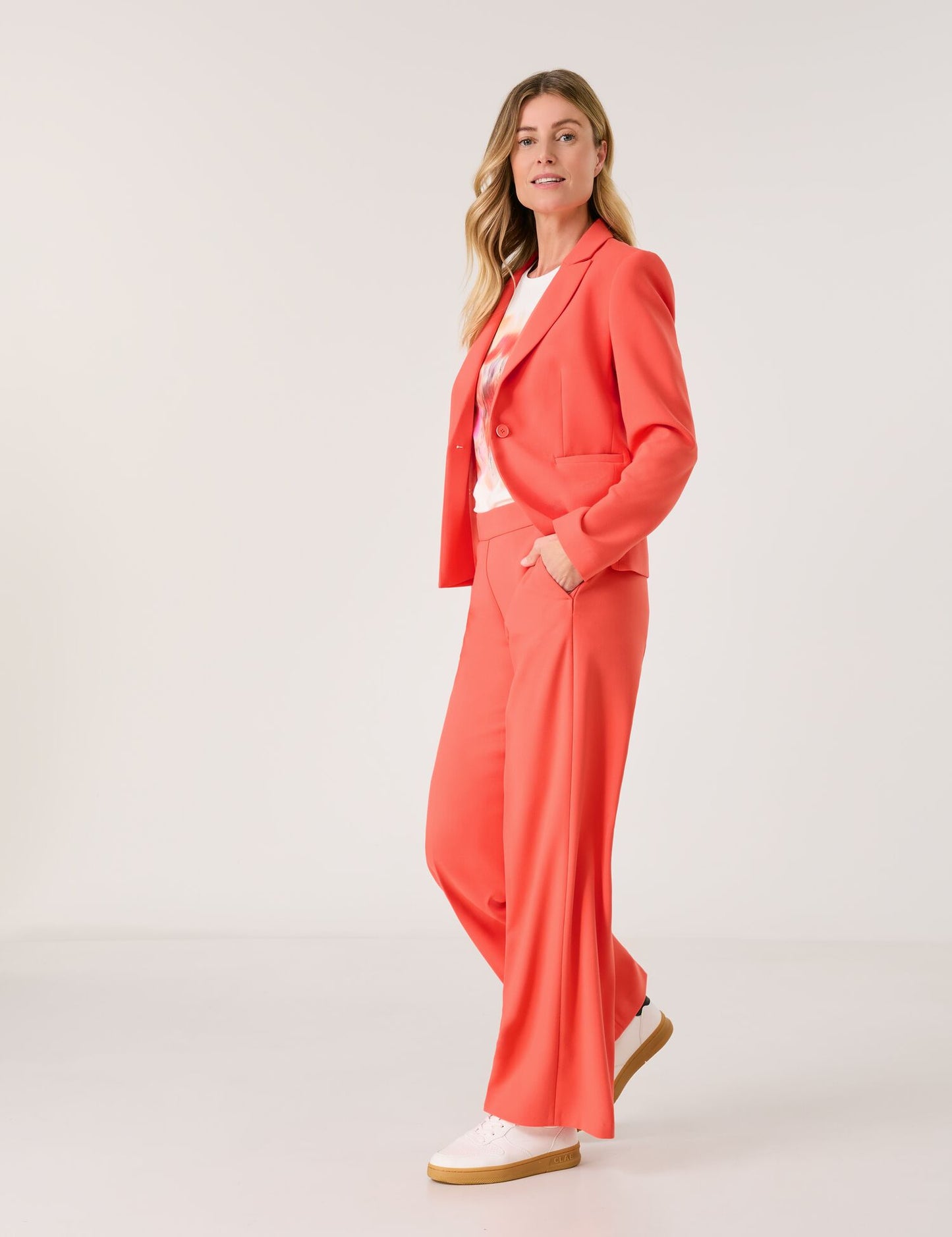 Taillierter Blazer mit Stretchkomfort