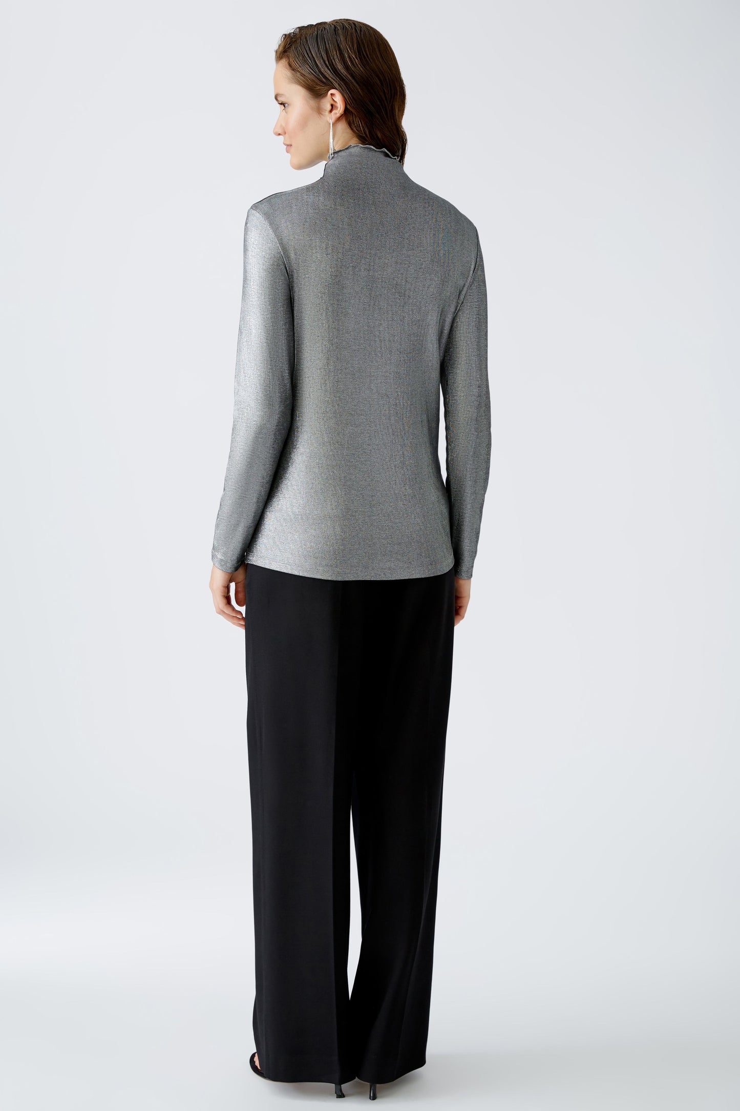 Langarmshirt elastische Viskose