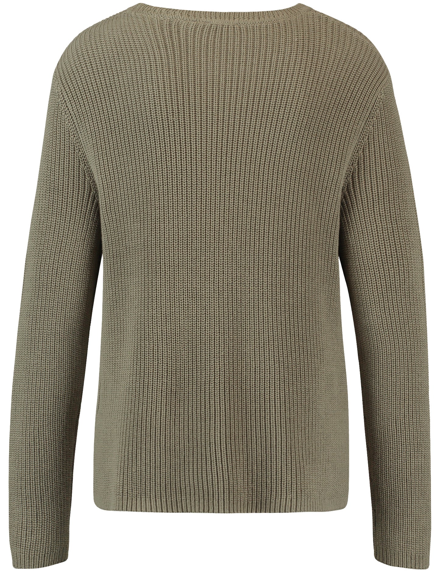 Gerippter Pullover GOTS