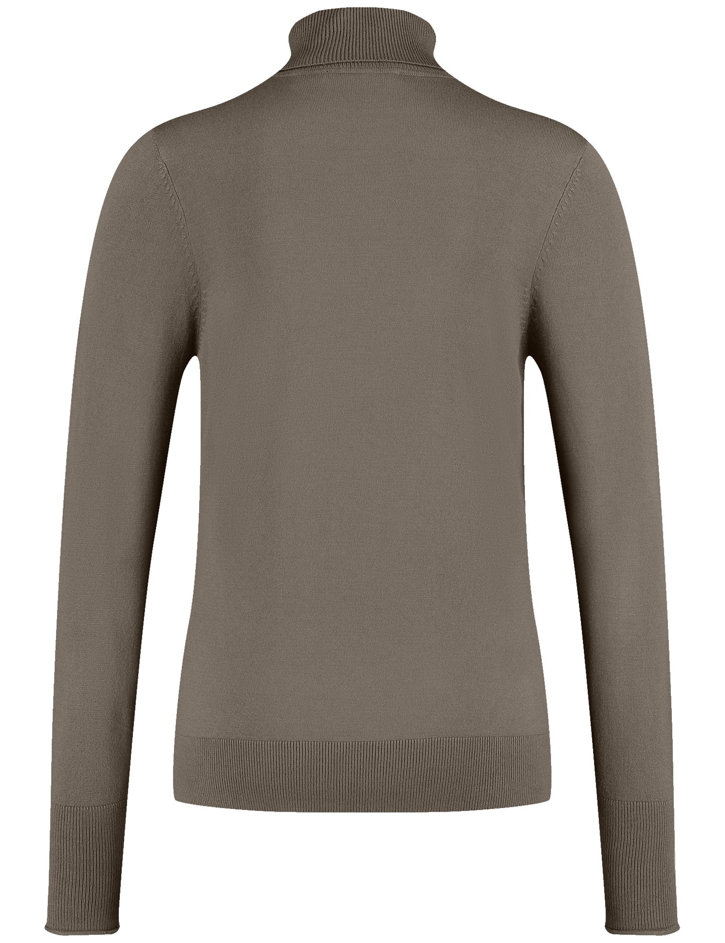 Basic Pullover mit Rollkragen