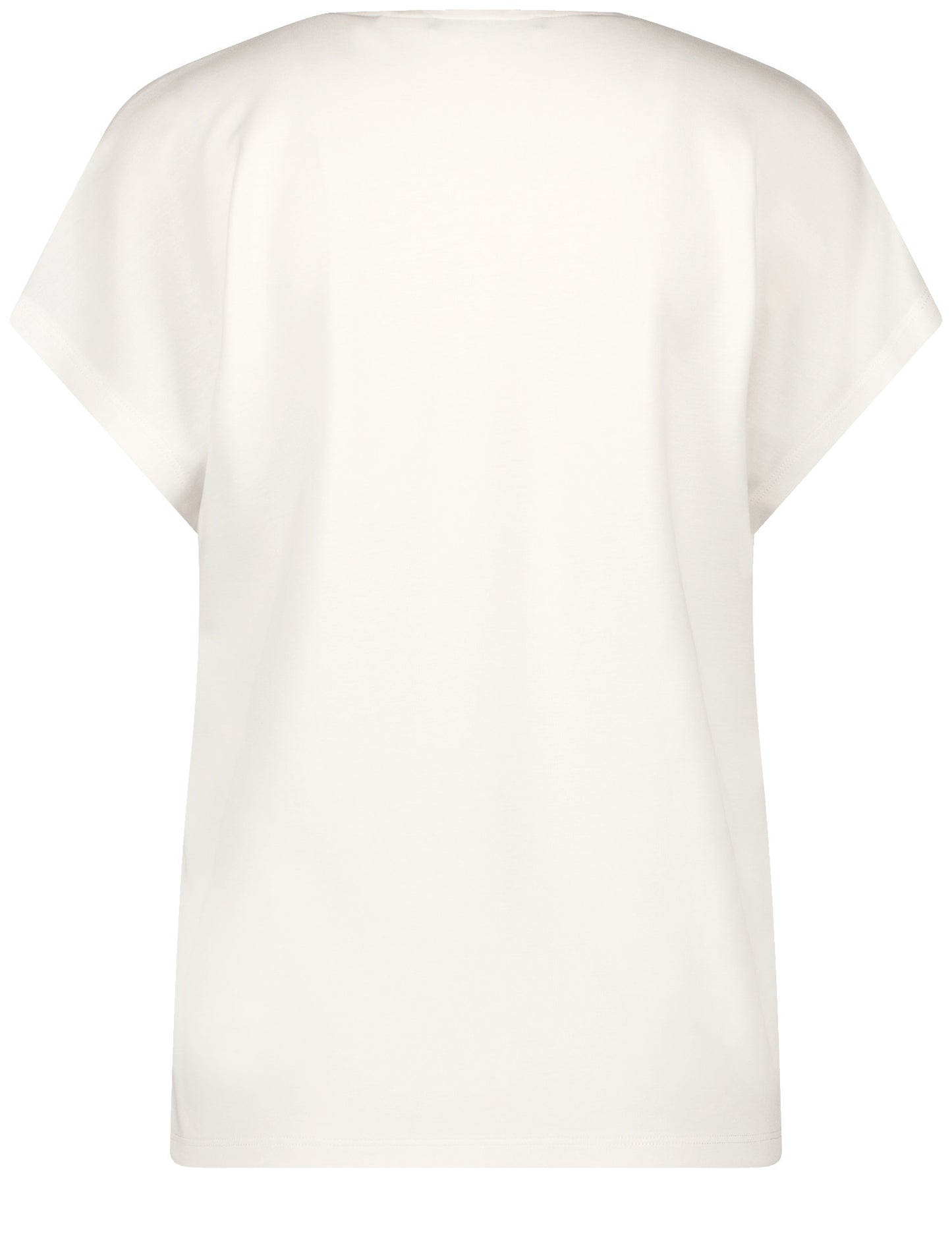 Kurzarmshirt mit V-Ausschnitt