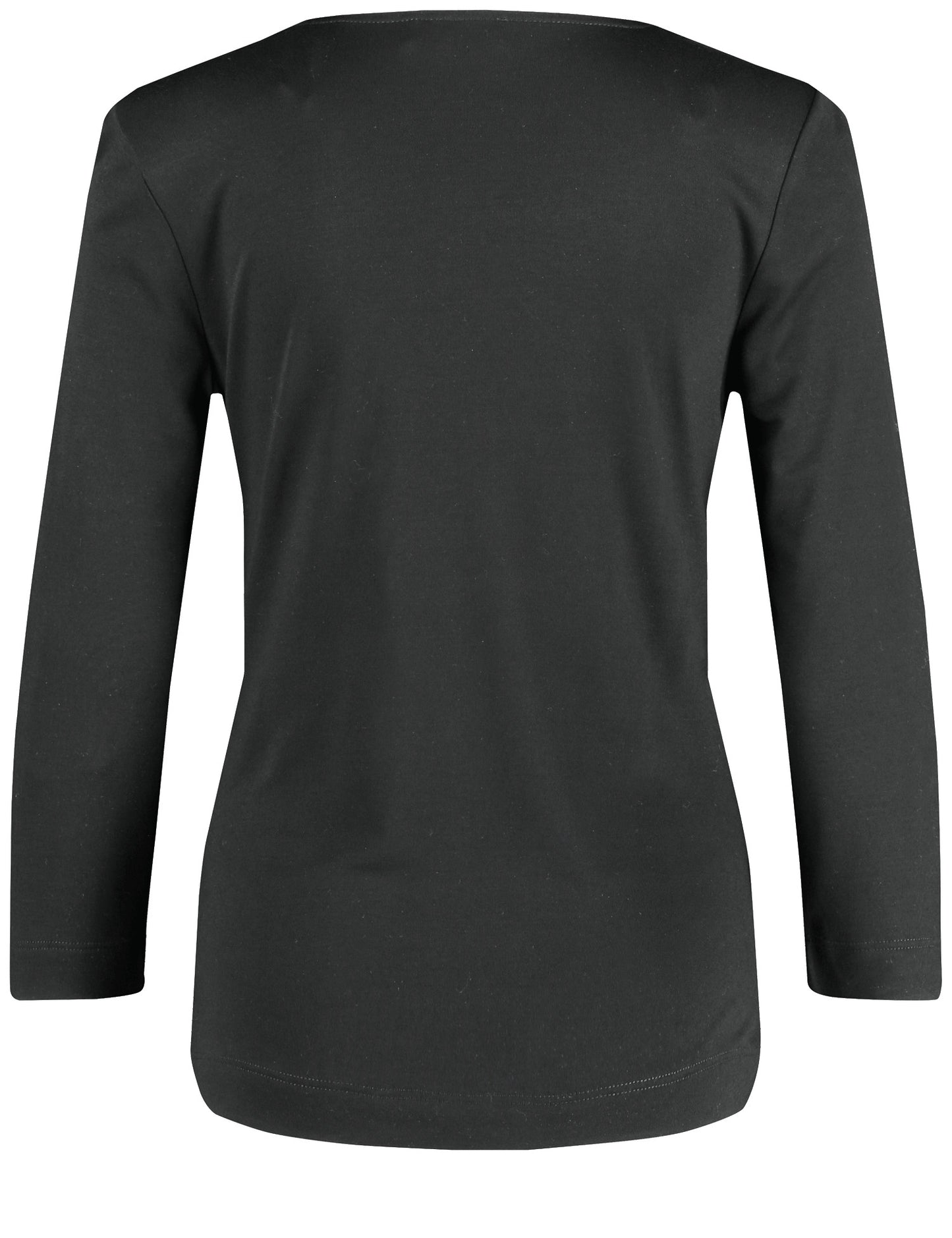 Festliches 3/4 Arm Shirt mit Wickeloptik
