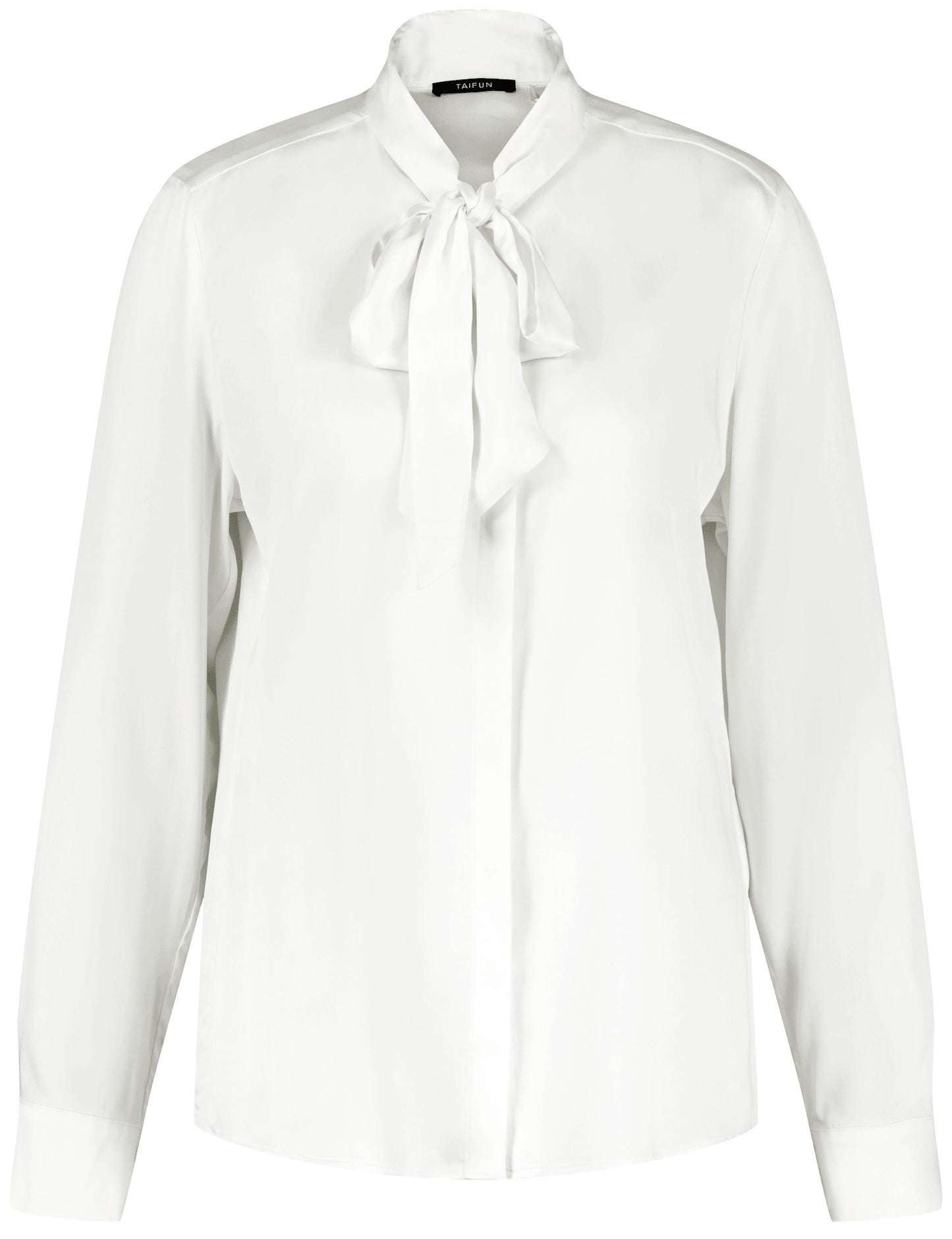 Bluse mit Schleifenkragen