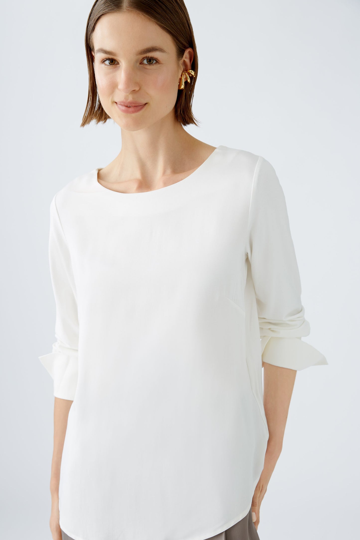 Blusenshirt Viskosepatch