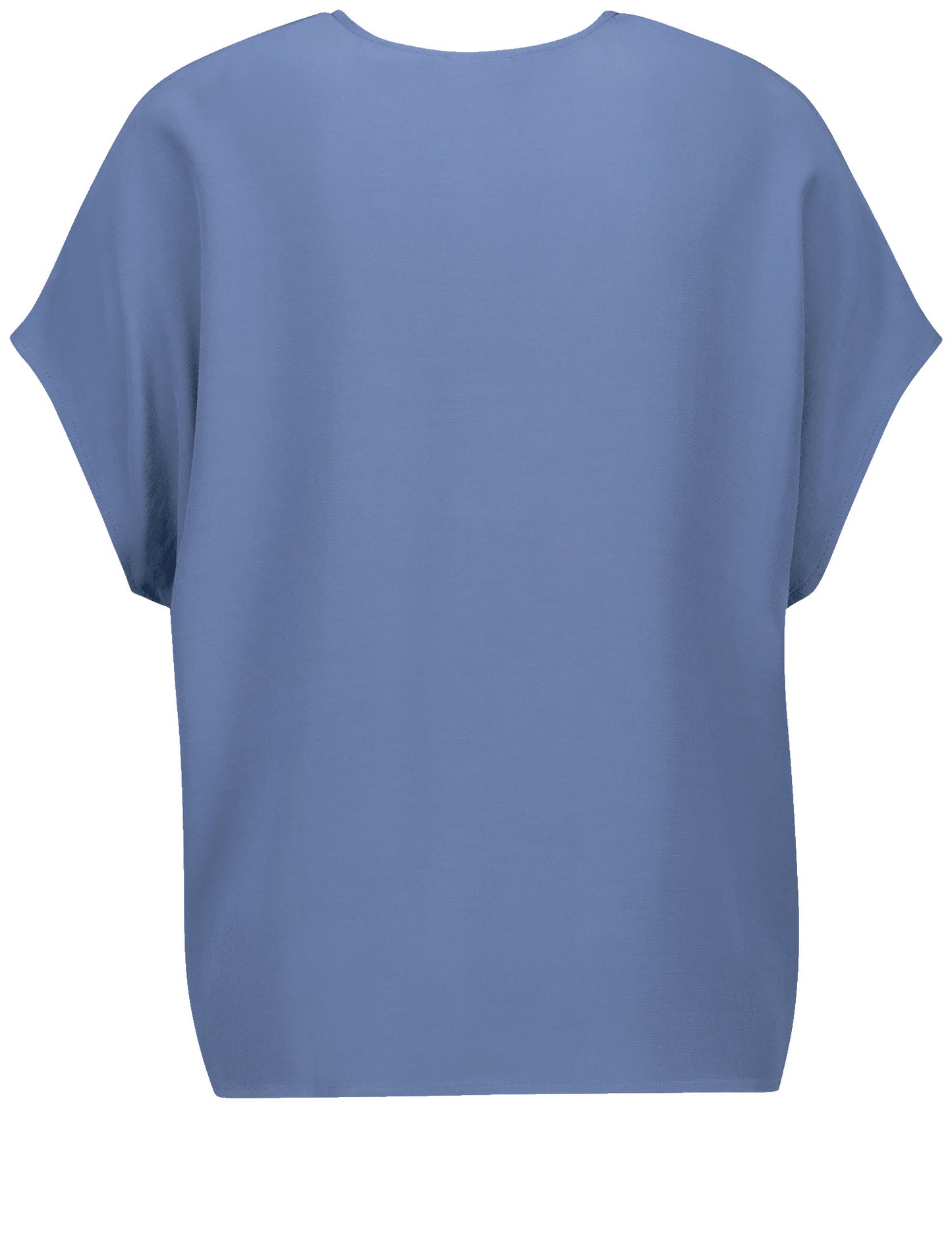 Fließendes Blusenshirt mit Faltendetail