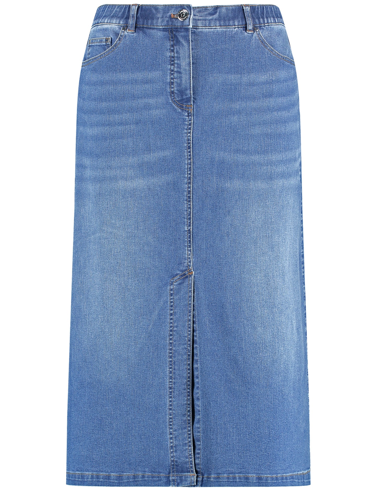 Jeansrock in Midilänge