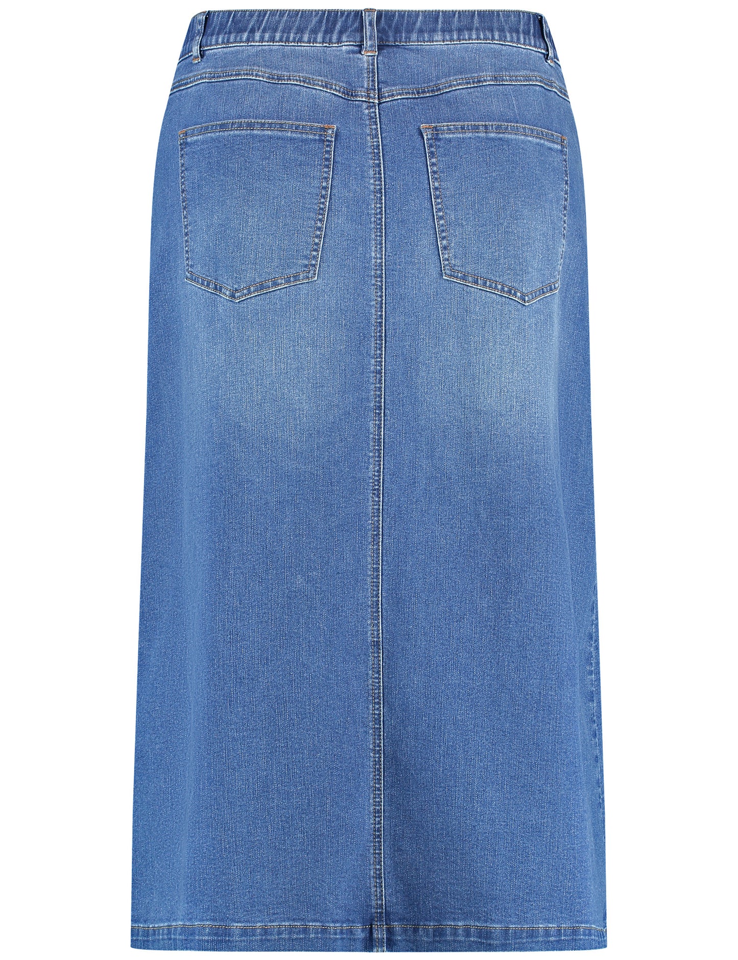 Jeansrock in Midilänge