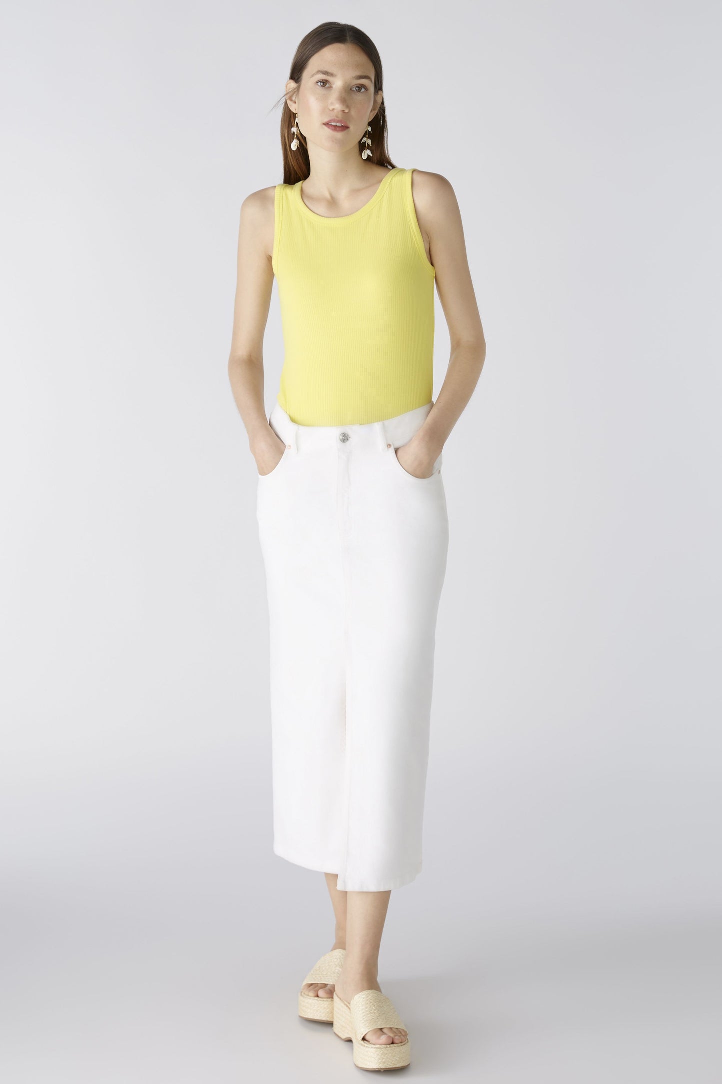 Jeansrock THE MAXI mid waist