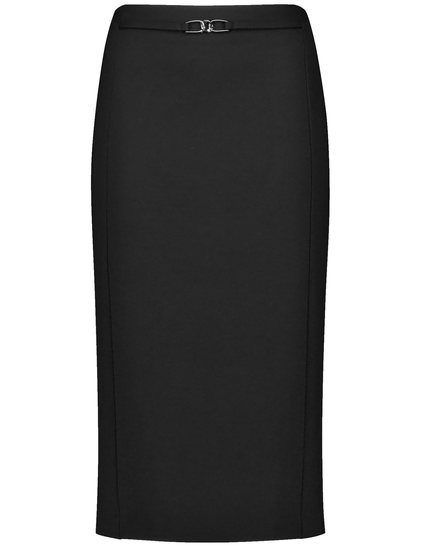 Eleganter Bleistiftrock mit Gürteldetail