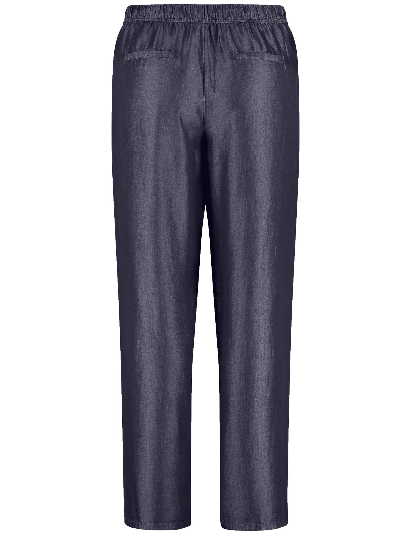Fließende, weite Hose mit Denim-Optik Carlotta