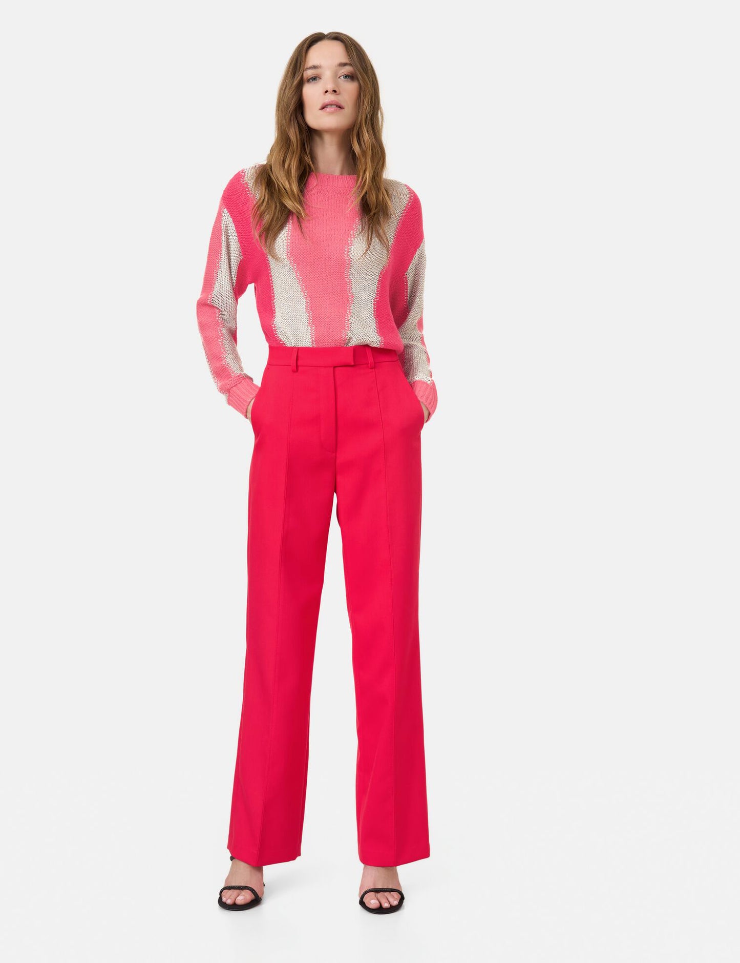 Elegante Hose mit weitem Bein Wide Leg