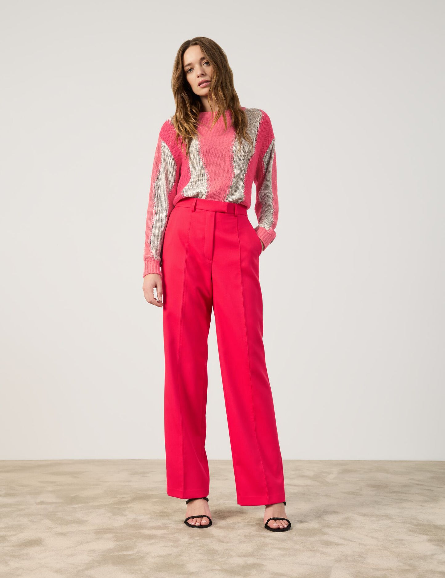 Elegante Hose mit weitem Bein Wide Leg