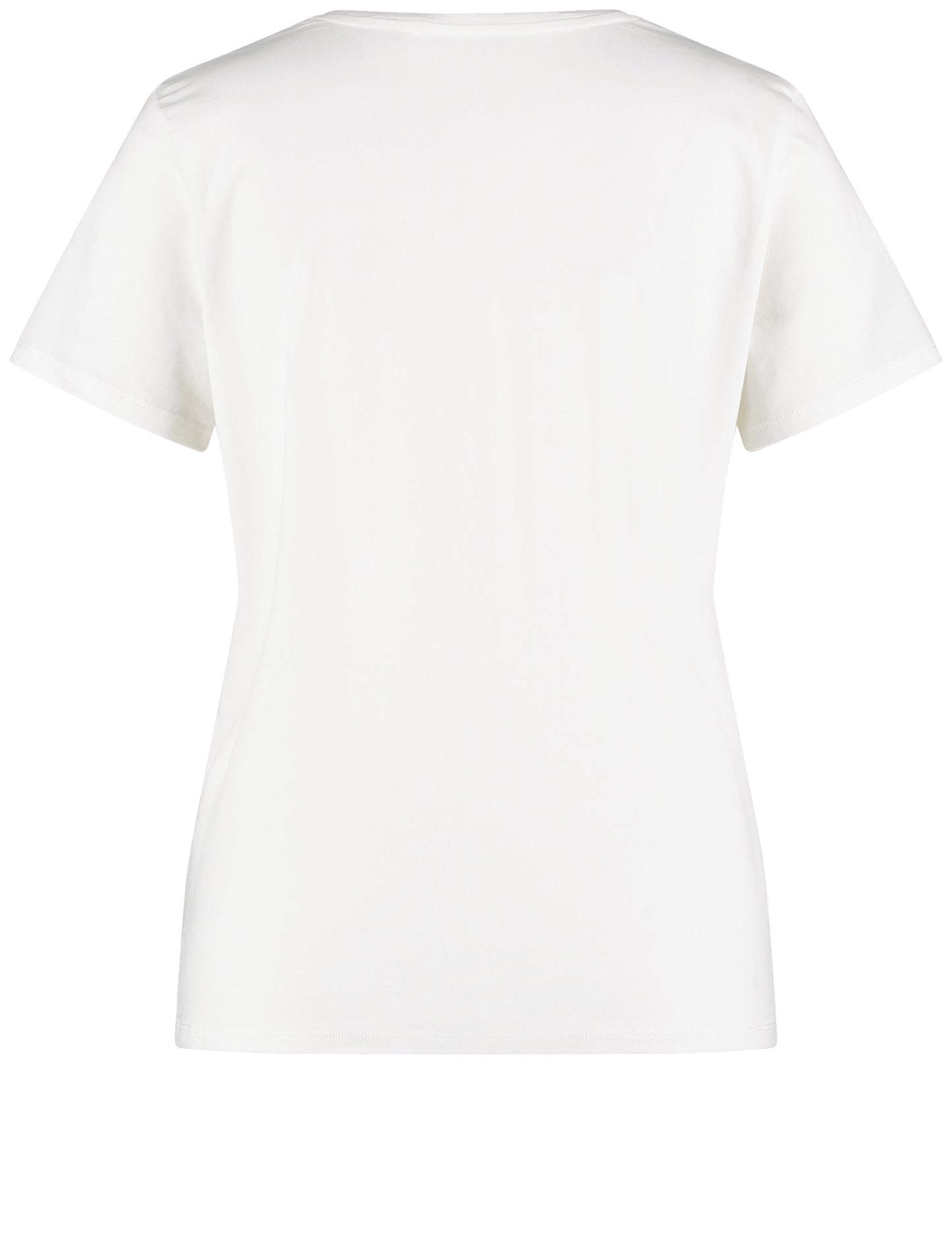 T-Shirt mit Blüten-Applikation