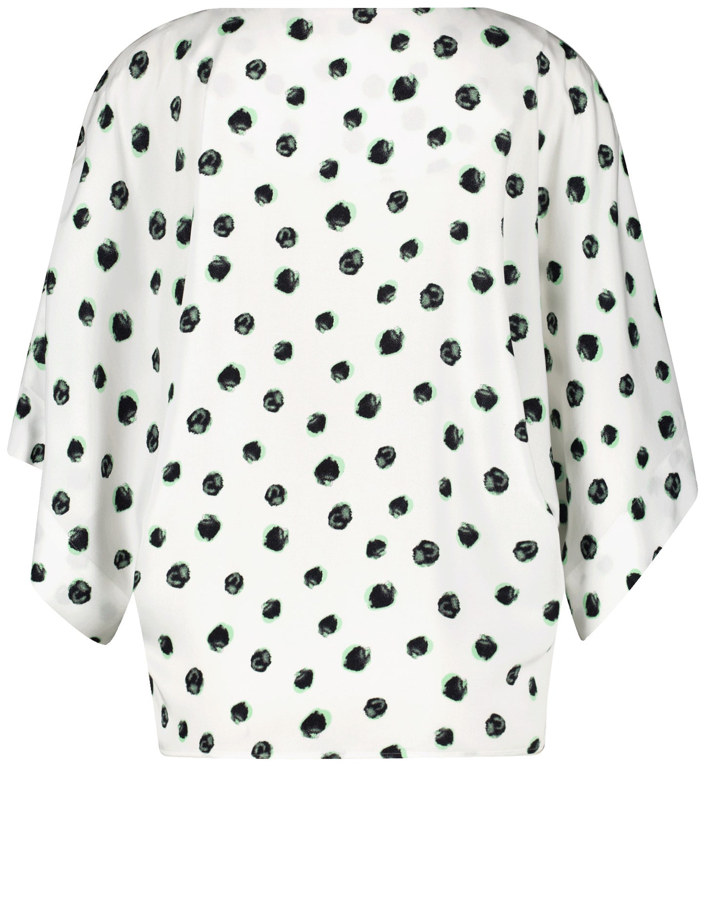 Oversize Bluse mit halben Fledermausärmeln