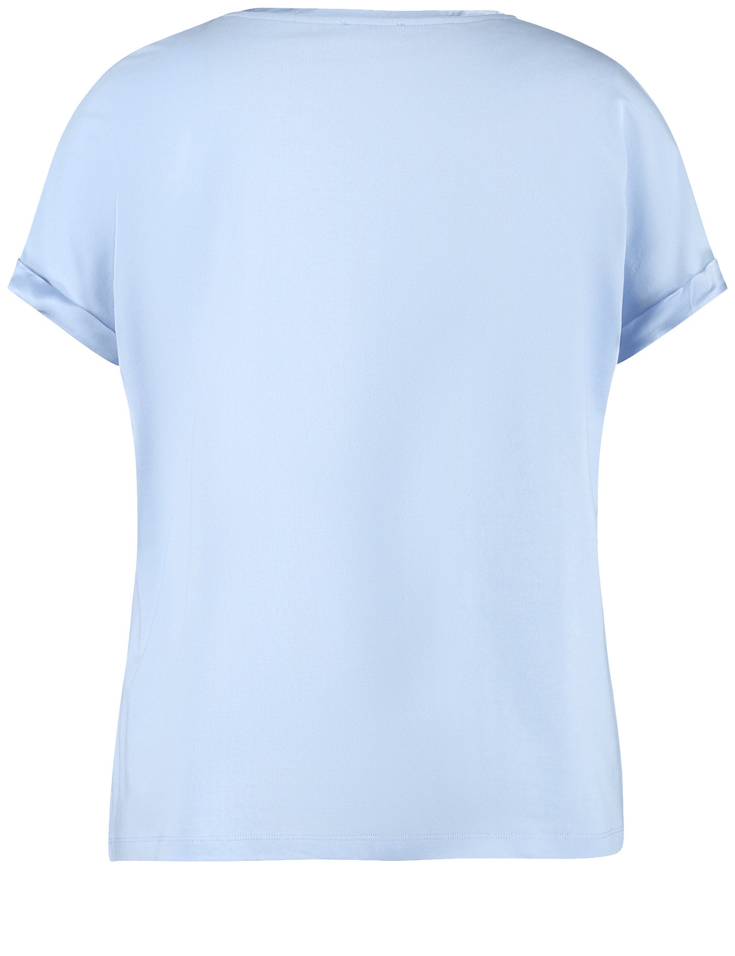 Kurzarmshirt mit Material-Patch