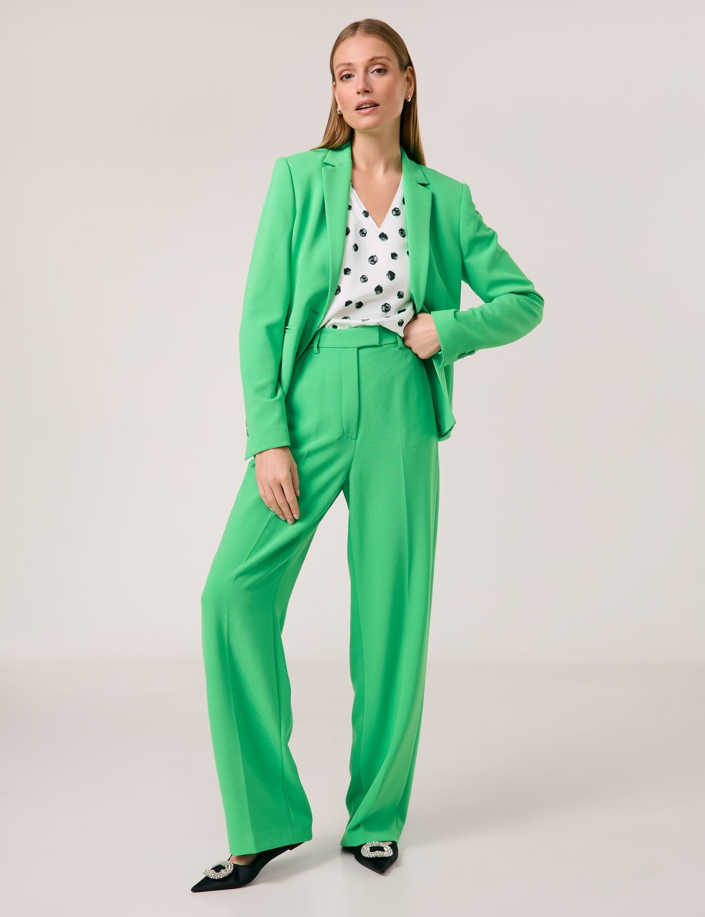 Elegante Hose mit weitem Bein Wide Leg