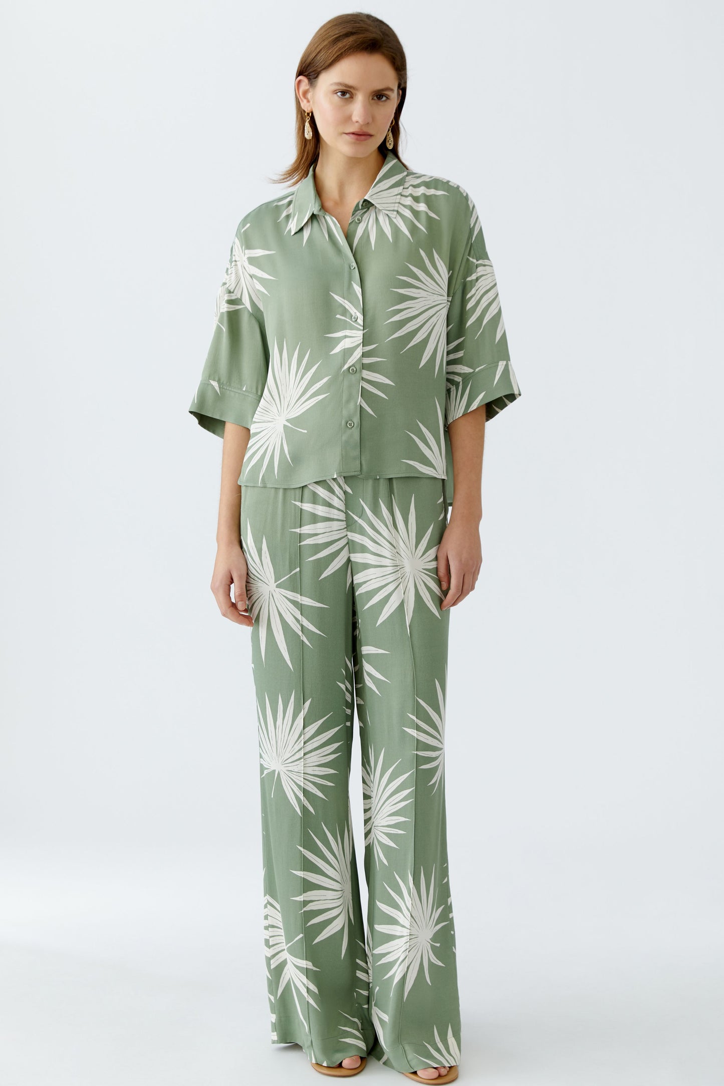 Bluse reiner Viskosesatin