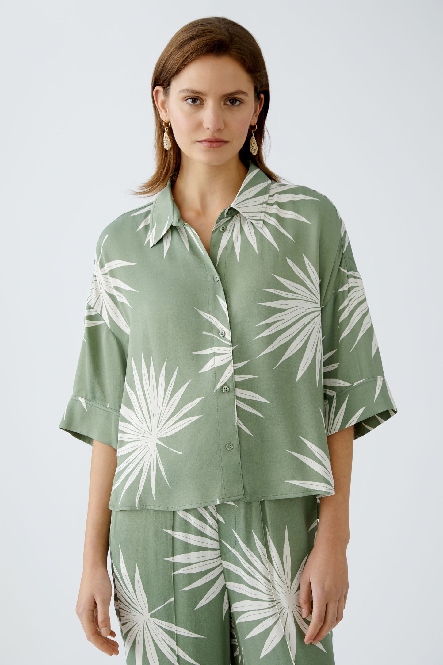 Bluse reiner Viskosesatin