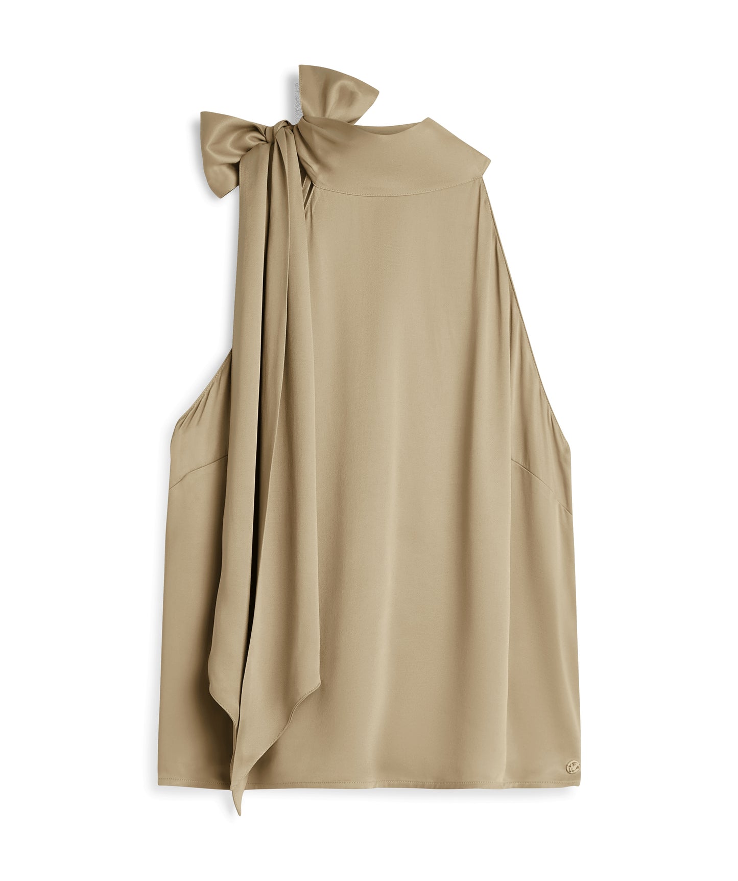 YANIEK Loose Fit Top in Satin-Optik