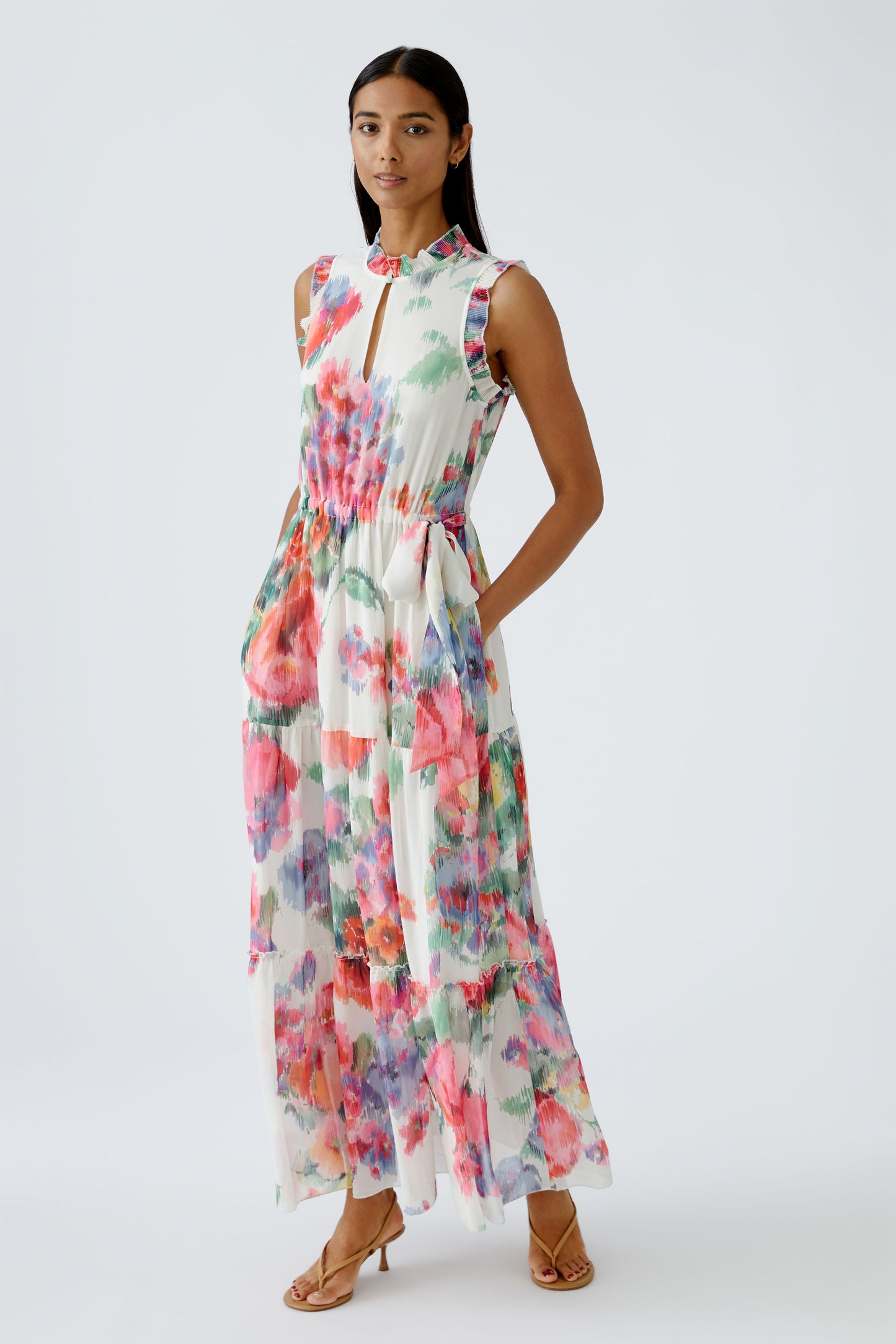 Kleid in Maxilänge