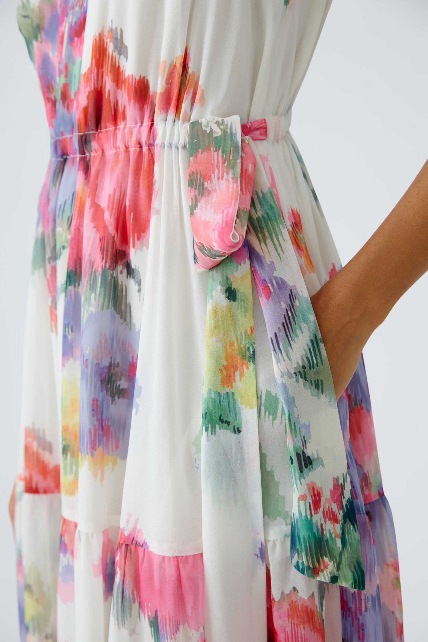 Kleid in Maxilänge