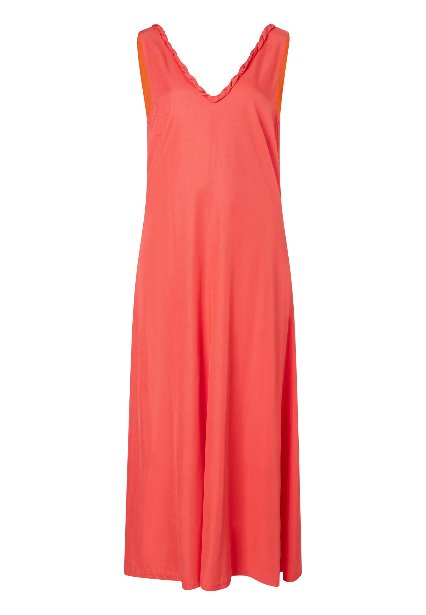 midi dress v-neck