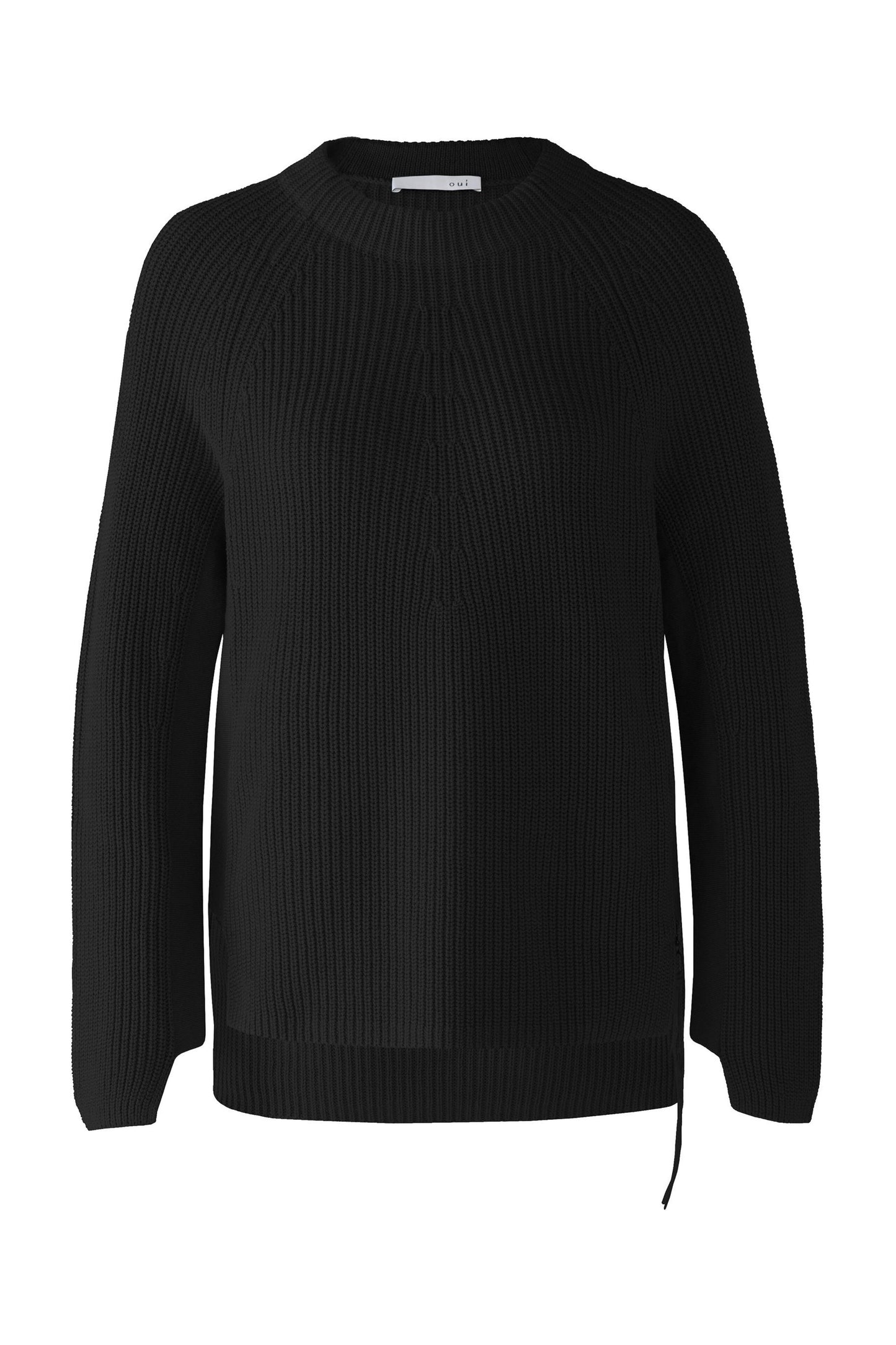 RUBI Pullover mit Reißverschluss, in reiner Baumwolle