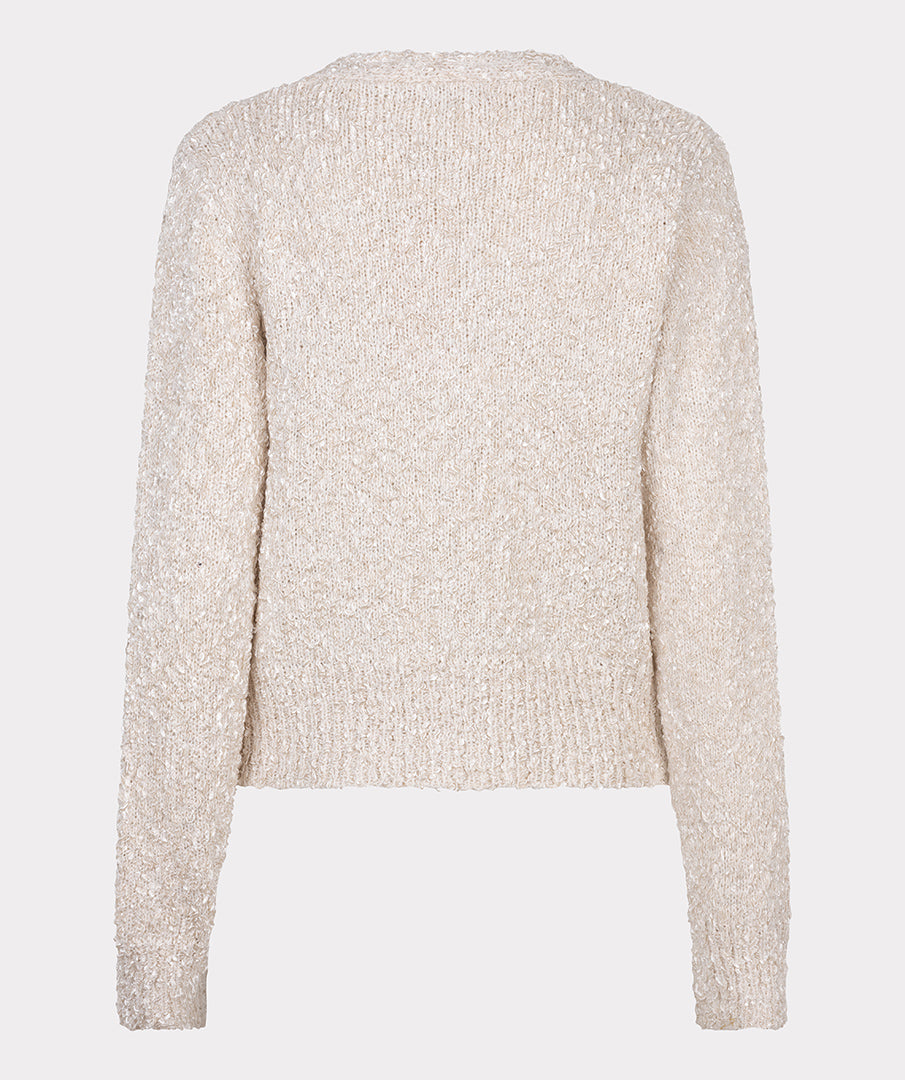 Cardigan fancy button