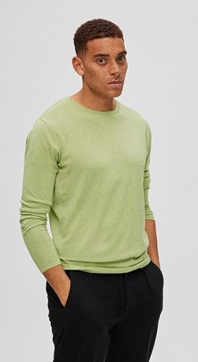 SLHROME LS KNIT CREW NECK NOOS