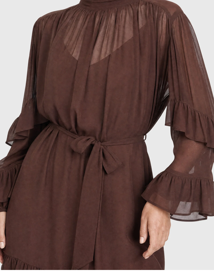 Chiffonkleid
