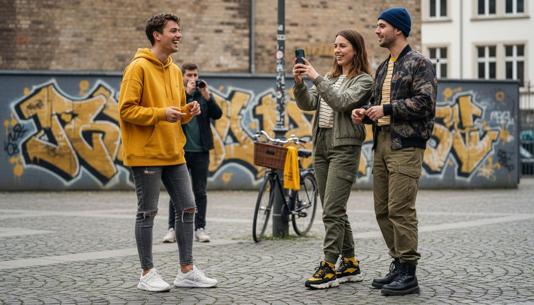 streetwear beispiele gruppe