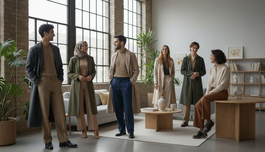 modest fashion shoot