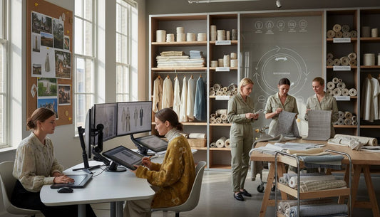 nachhaltige Modeproduktion Atelier