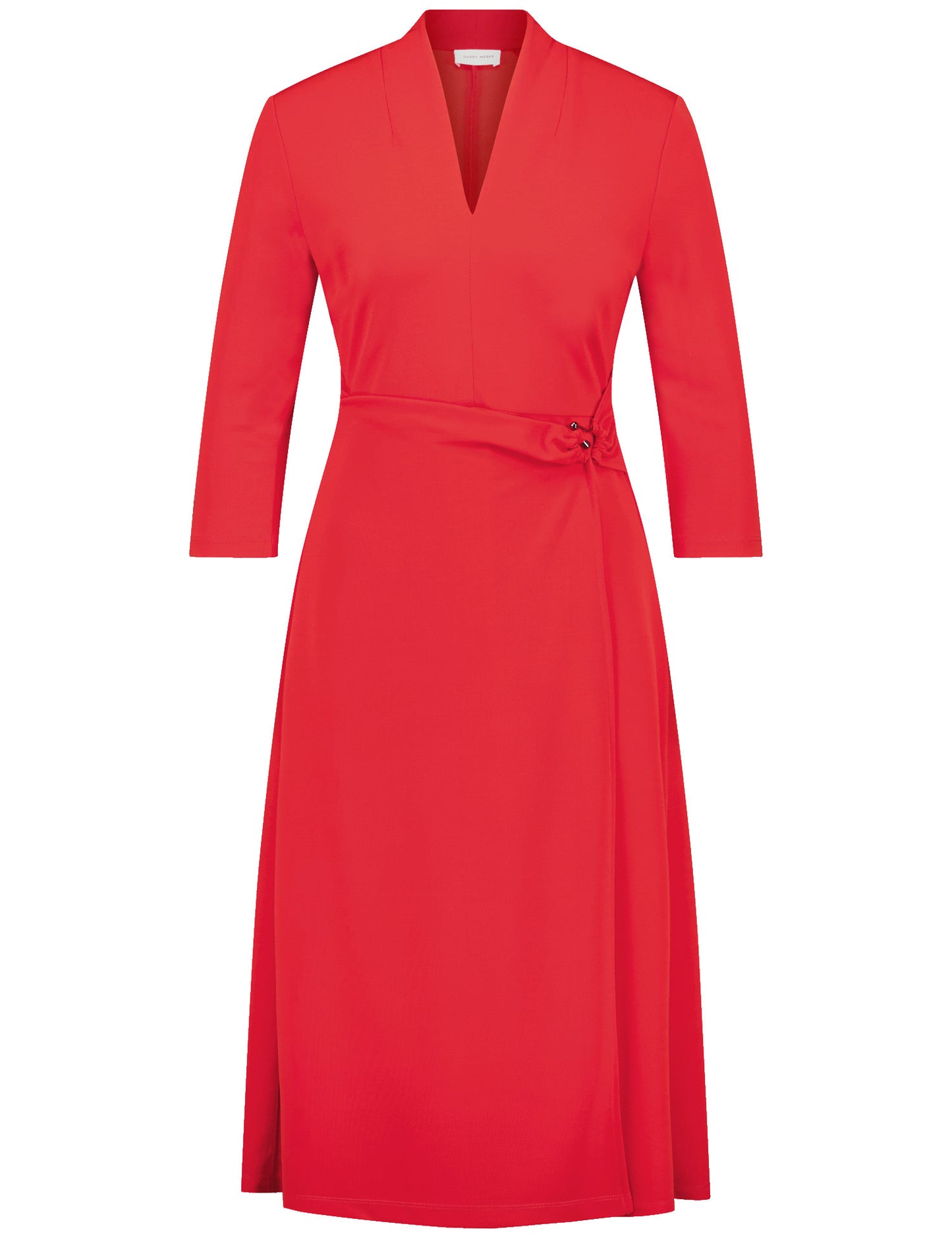 A-Linien Kleid in Wickeloptik