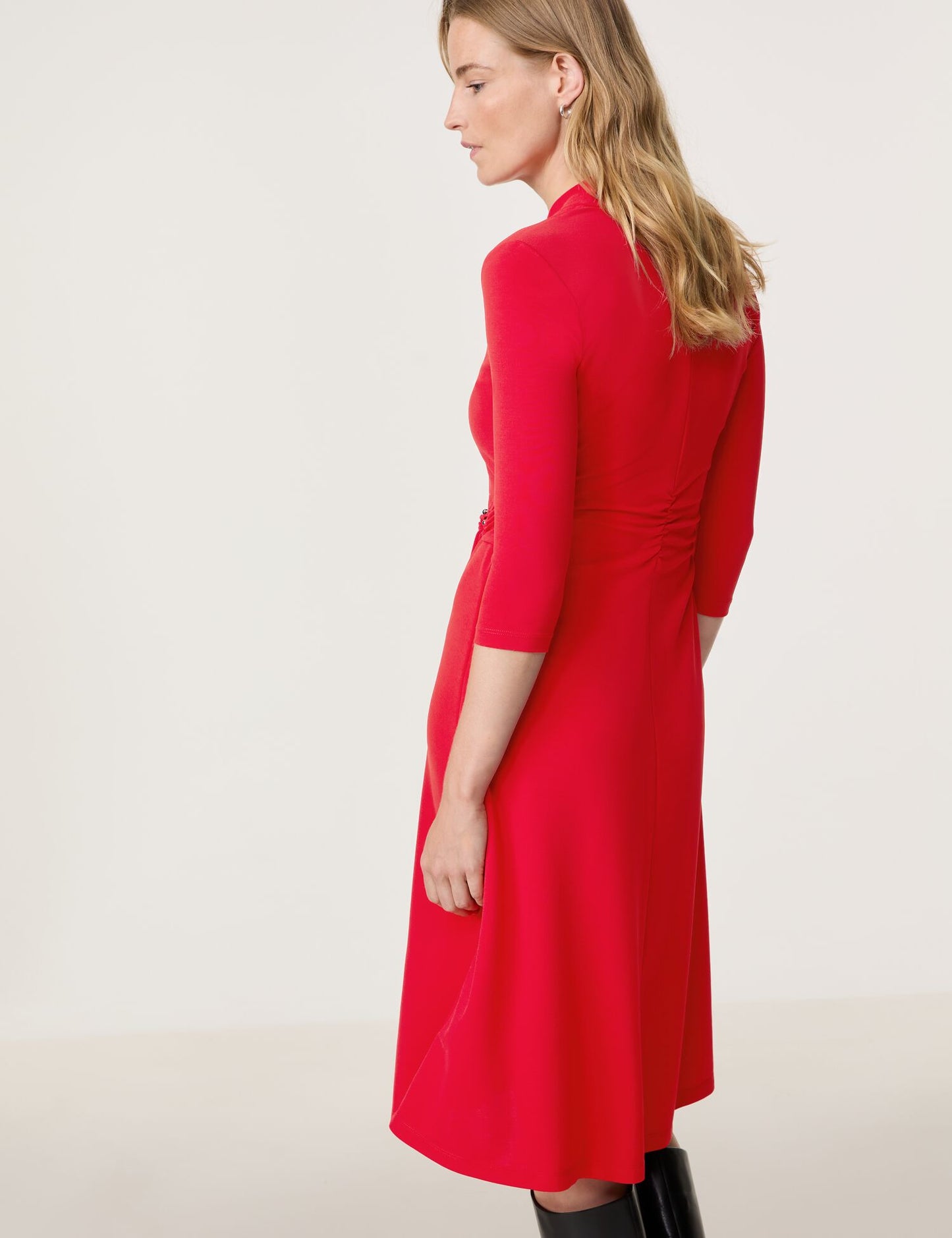 A-Linien Kleid in Wickeloptik