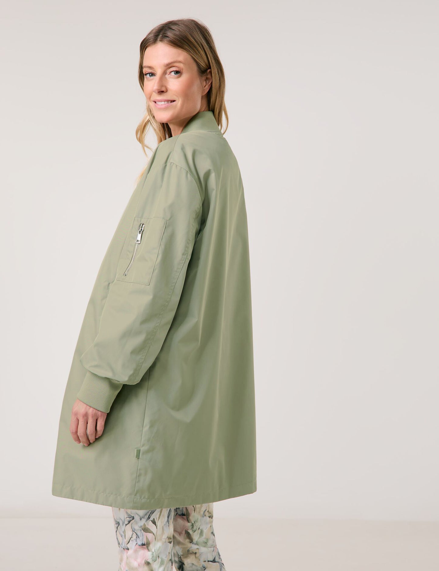 Langer Blouson