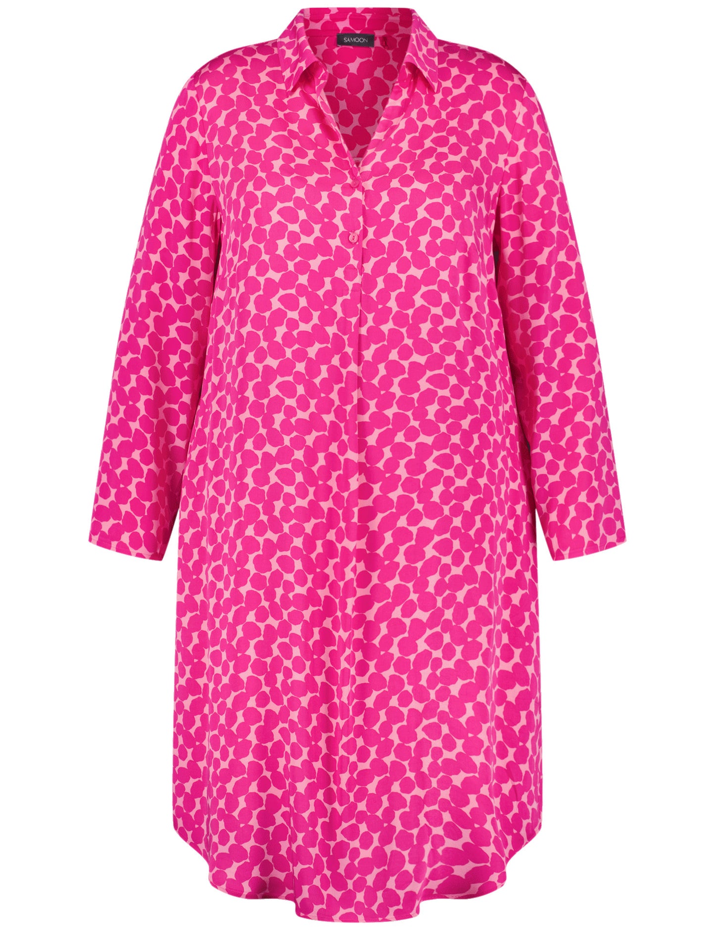 Blusenkleid mit Tupfen-Print
