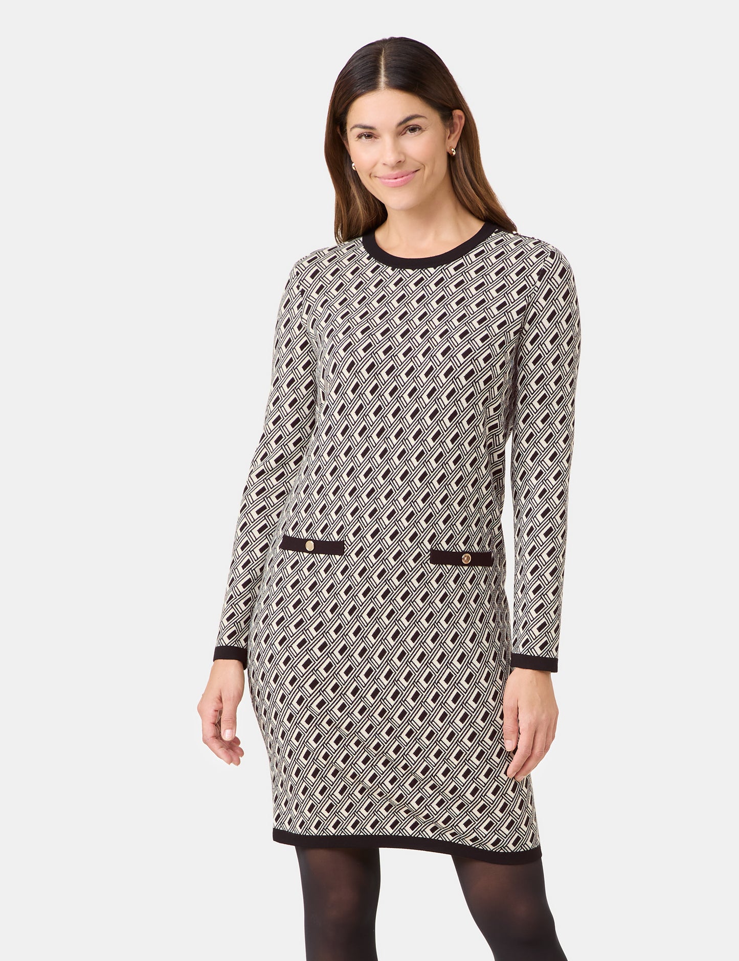 Elegantes Strickkleid