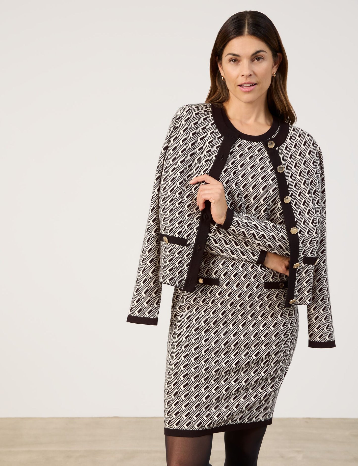 Elegantes Strickkleid