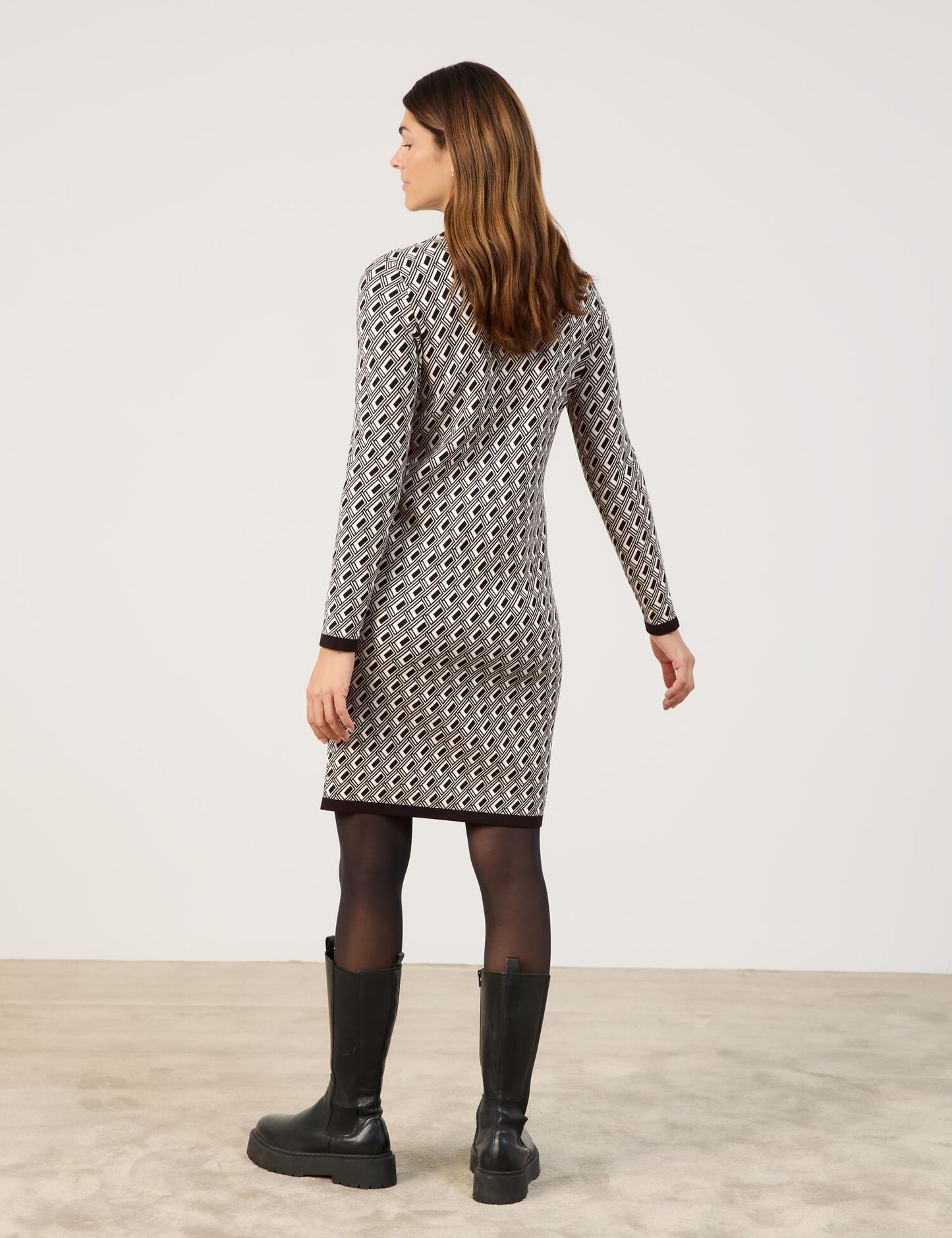 Elegantes Strickkleid
