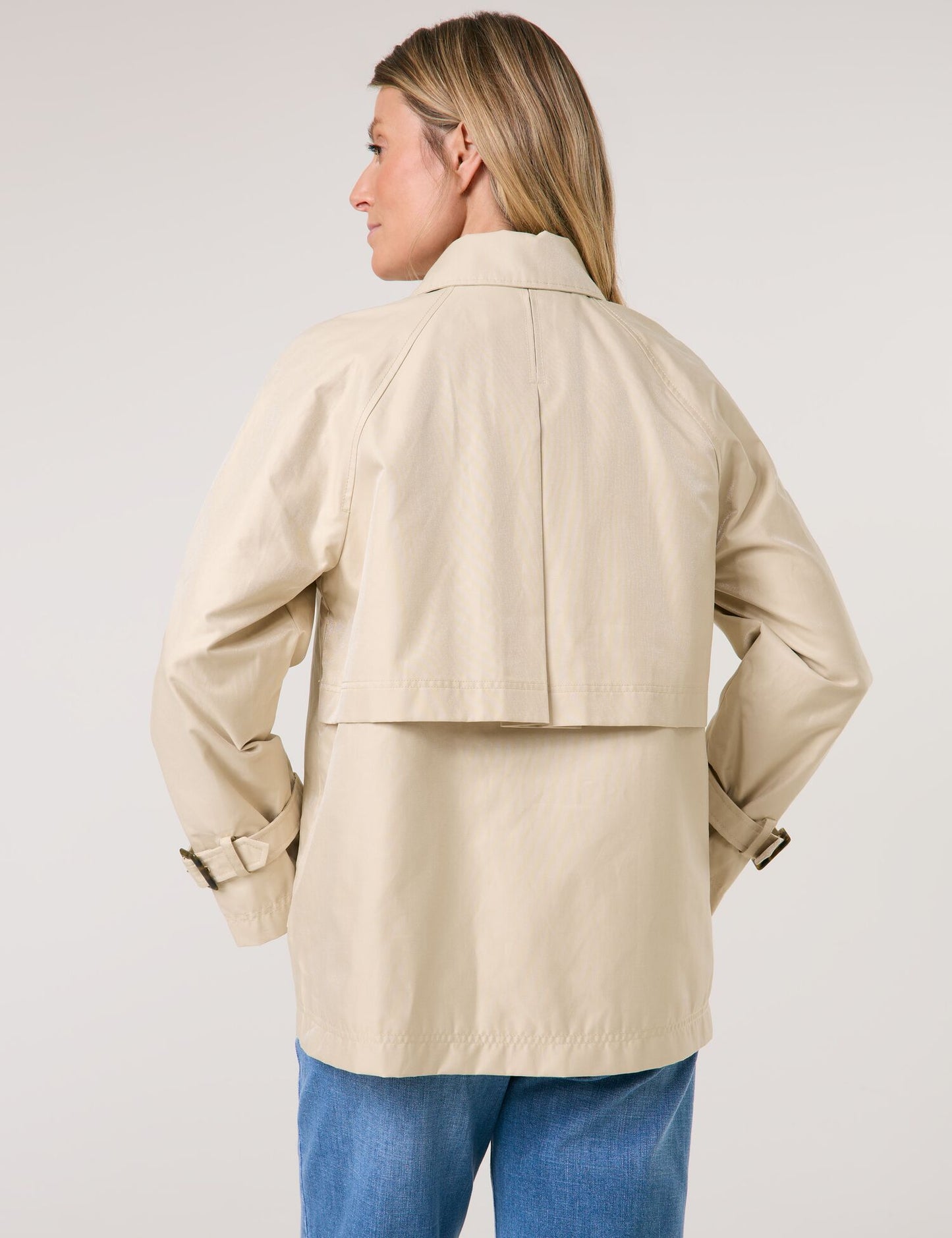 Outdoorjacke mit leichtem Glanz