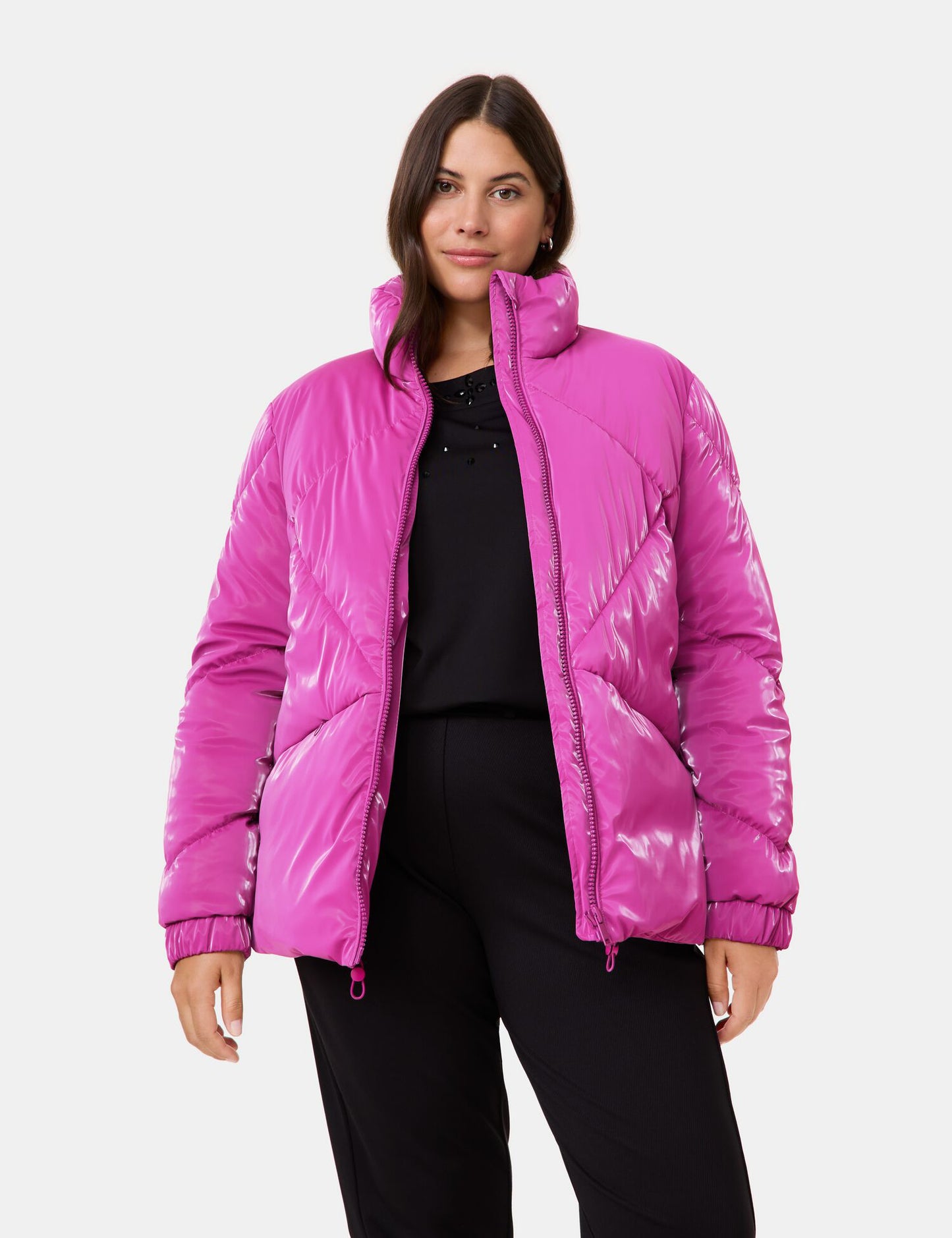 Steppjacke mit Shiny-Effekt
